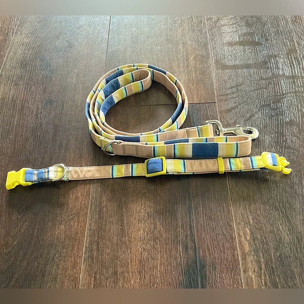 Adjustable Dog Collar and Leash Med